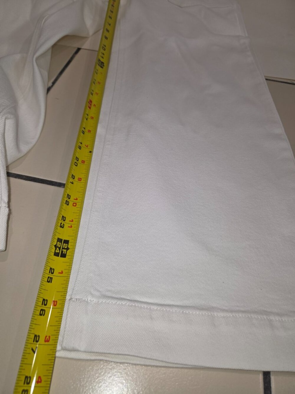 JBD Eve Utility High Rise Wide Leg Jeans White Women’s Size 28 DP649 Retail $74 - Picture 12 of 12